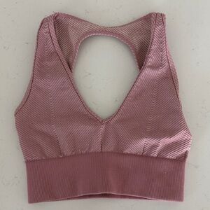 Free People Movement V-Neck Open Back Sports Bra XS/S